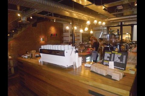 Timber and exposed brickwork give Workshop its aesthetic